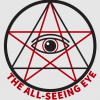 All Seeing Eye - White bkg