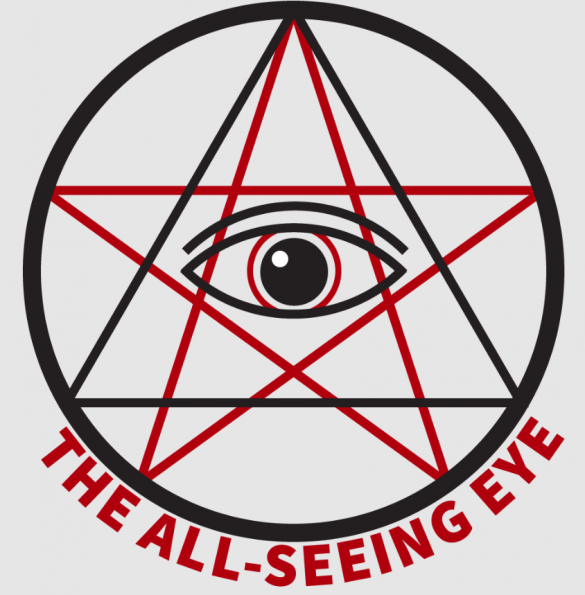 All Seeing Eye - White bkg